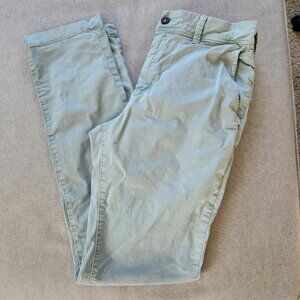 American Eagle Extreme Flex Chino, Pale Green Teal, 31x34